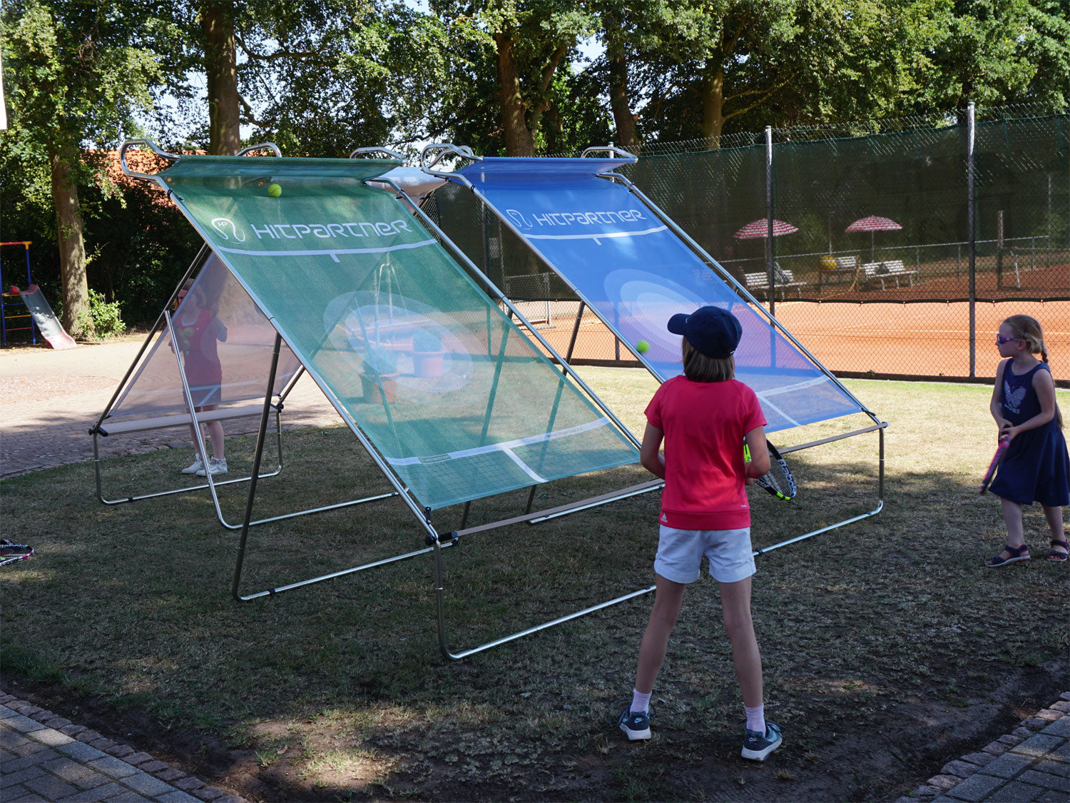 tennistraining ballwand